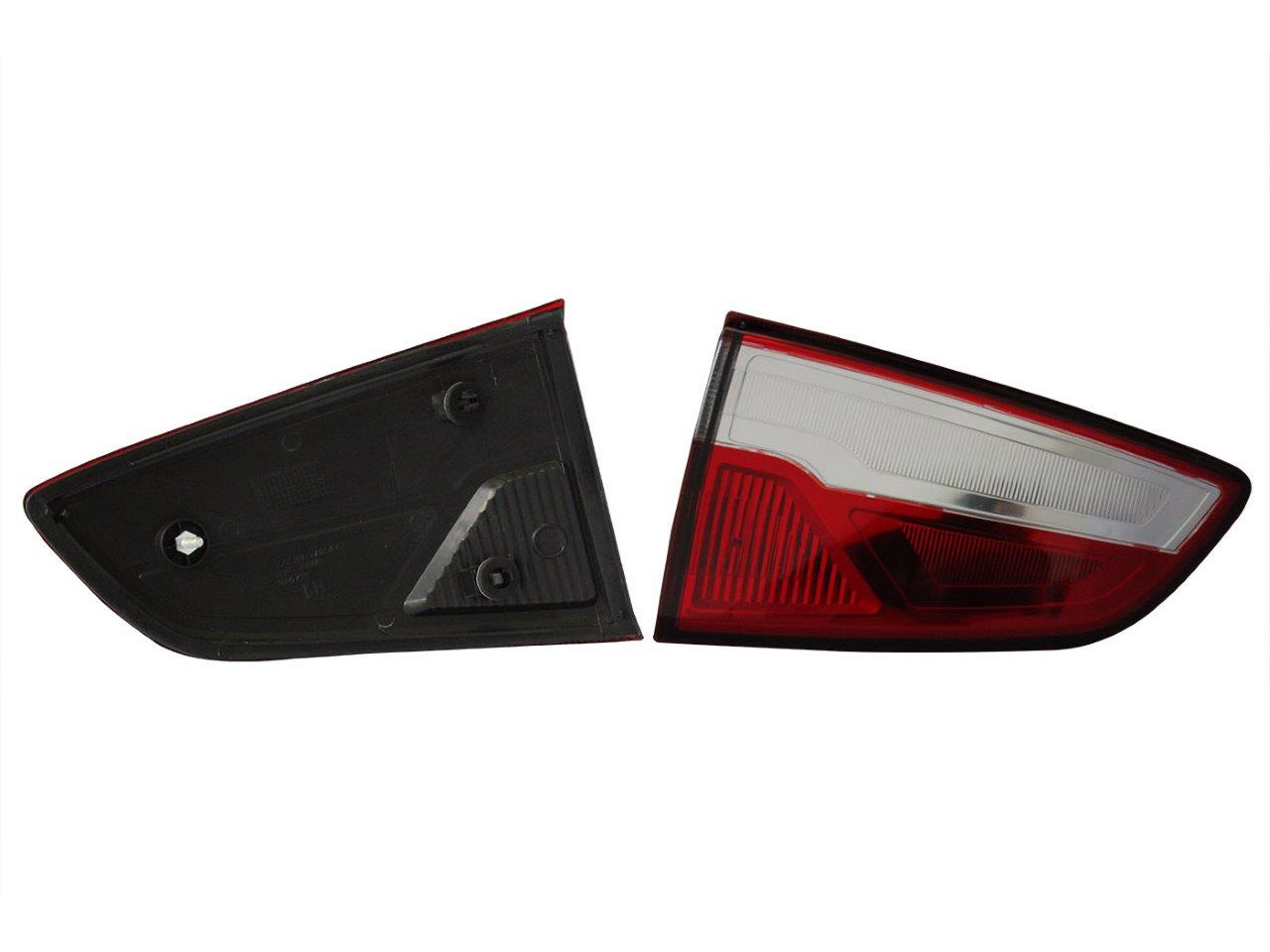 Calavera Izq Int S/Arnes (Blanco/Rojo) Ford Ecosport 2013 2017