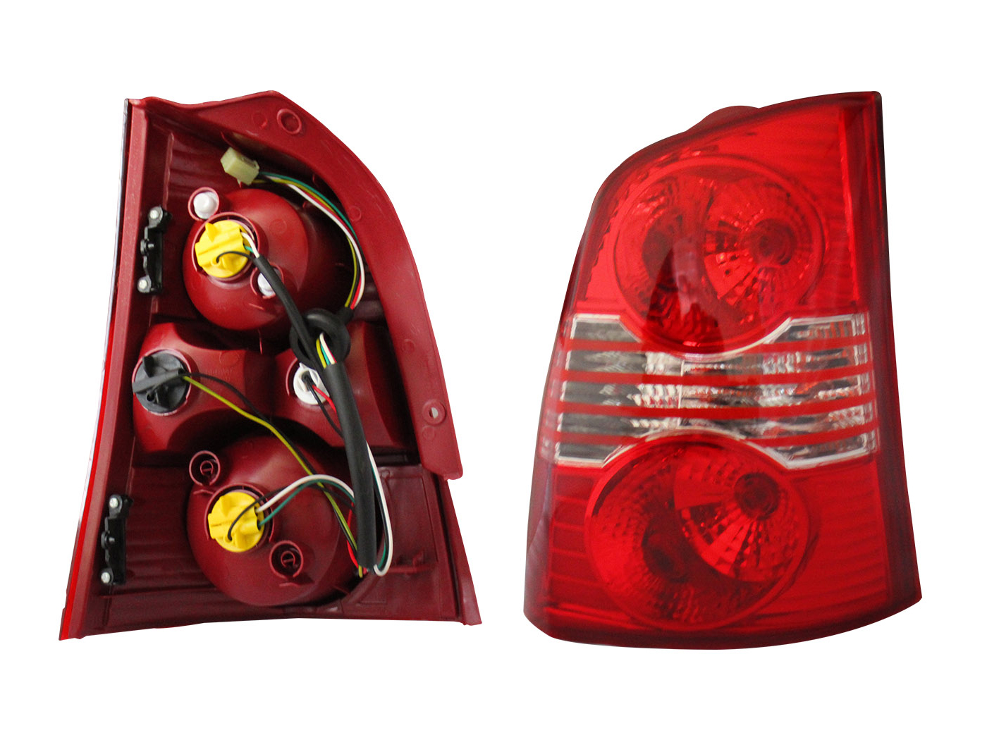 Calavera Der C/Arnes (Rojo/Filo Blanco) Chrysler / Dodge Atos 2005 2012