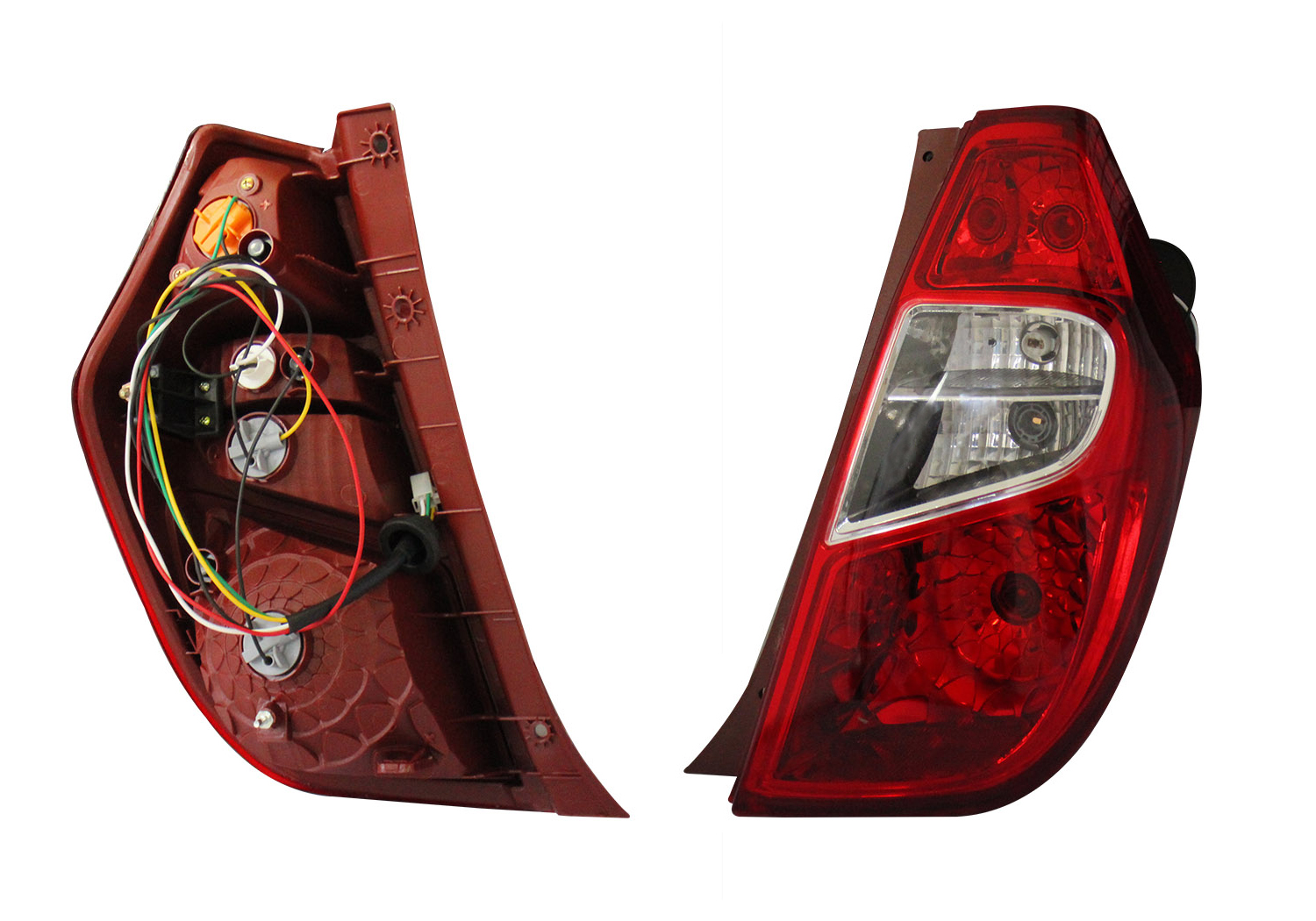 Calavera Der C/Arnes (Rojo/Blanco/Rojo) Chrysler / Dodge I-10 2011 2014