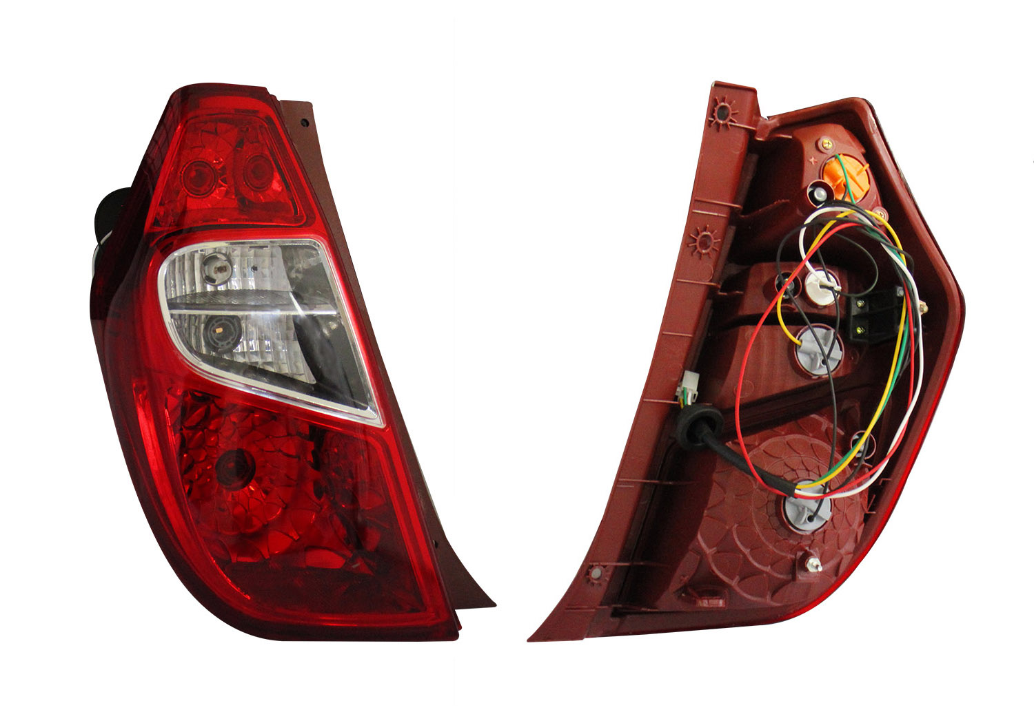 Calavera Izq C/Arnes (Rojo/Blanco/Rojo) Chrysler / Dodge I-10 2011 2014