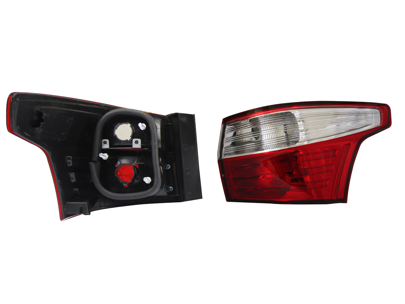 Calavera Der Ext S/Arnes (Rojo/Blanco) Chrysler / Dodge Vision 2015 2019
