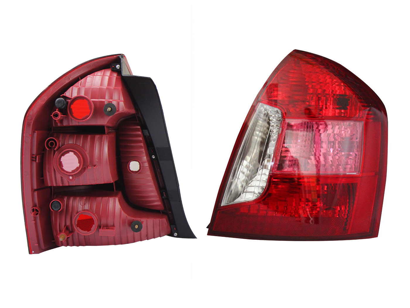 Calavera Der S/Arnes (Rojo/Blanco) Chrysler / Dodge Attitude 2006 2011