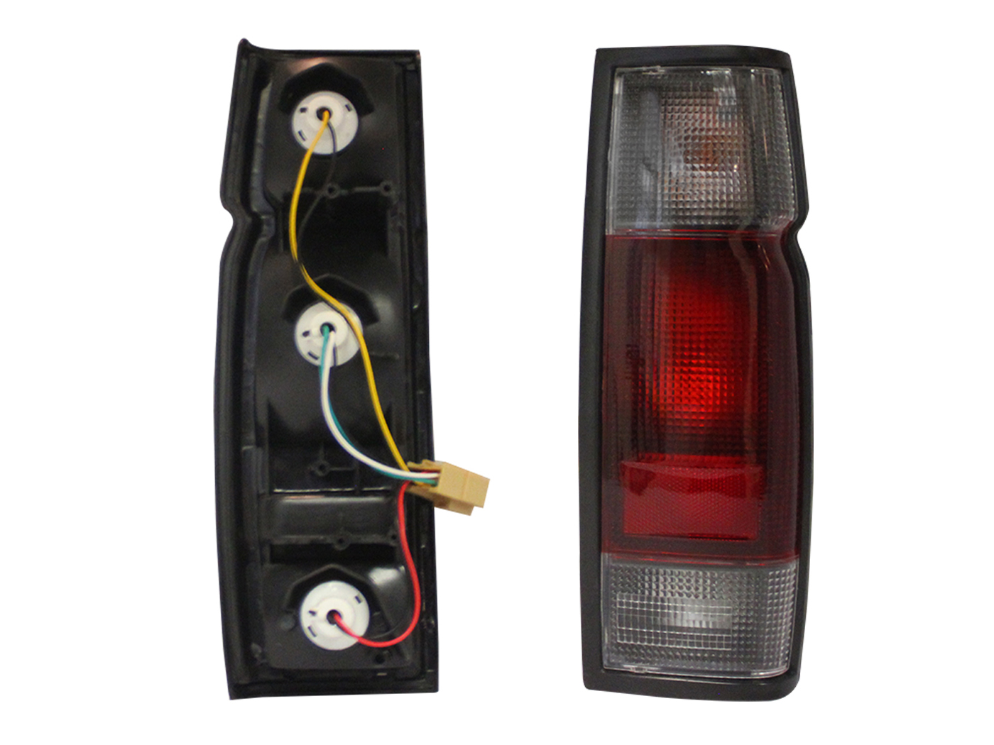 Calavera Der C/Arnes (Np-300 D-22 08-15) (Blanco/Rojo/Blanco) Nissan D-21 2002 2007