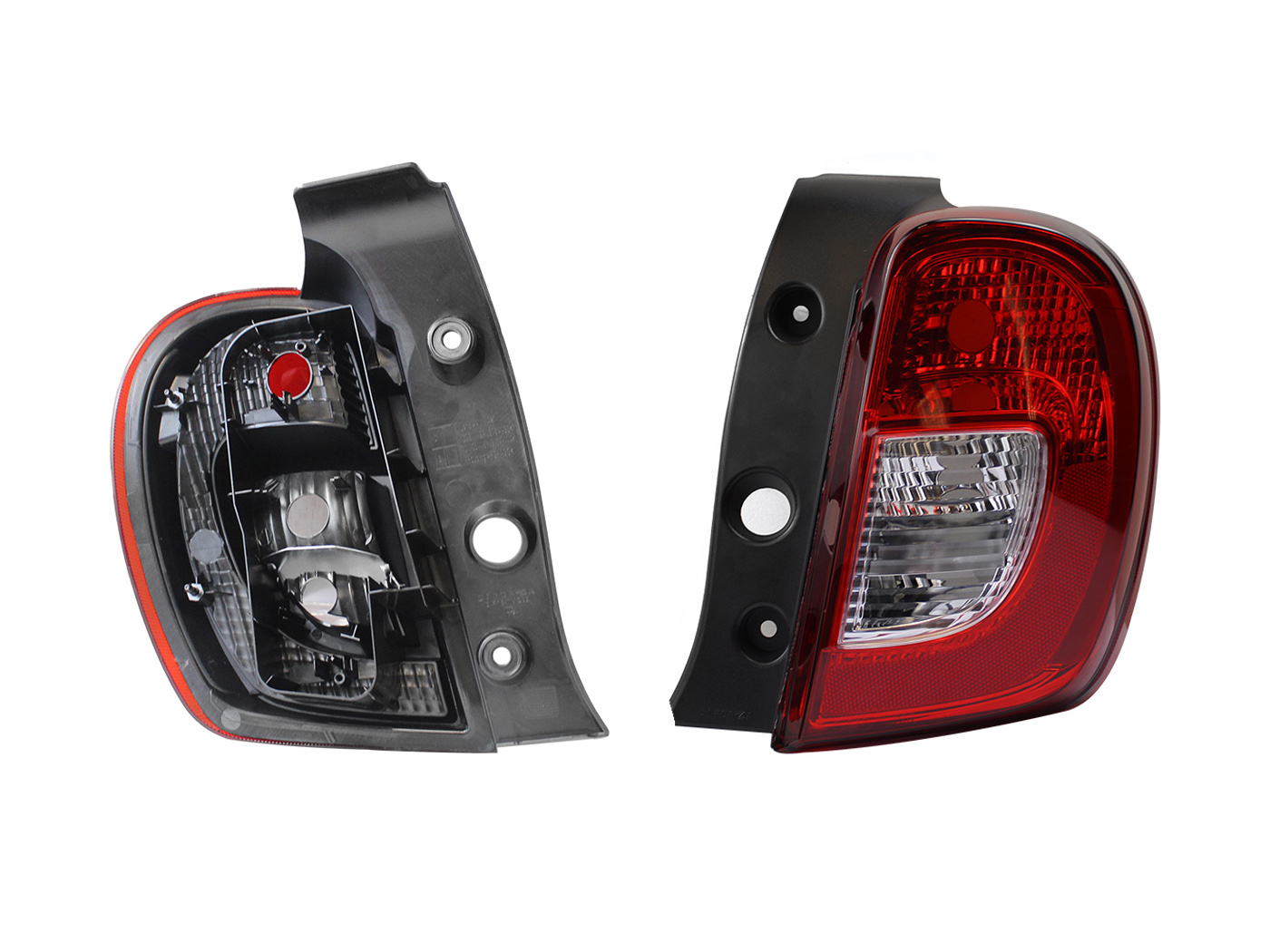 Calavera Der S/Arnes Clara Rectangulo (Rojo/Blanco) Nissan March 2014 2020