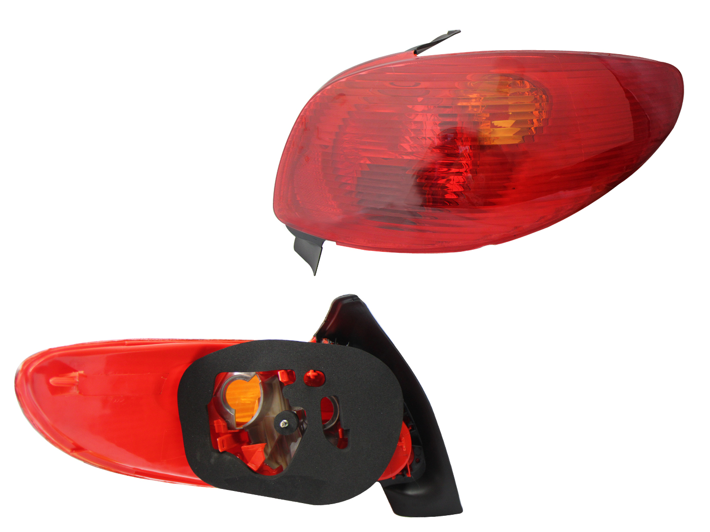 Calavera Der S/Arnes C/Base (Todo Rojo) Peugeot Pg-206 2004 2009