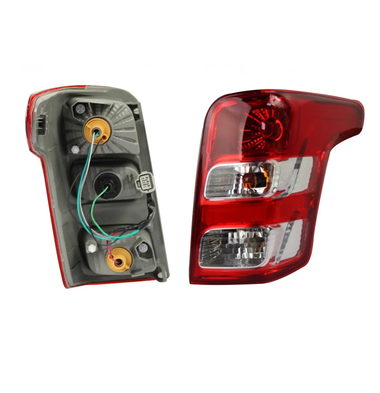 Calavera Der S/Arnes (Rojo/Blanco/Blanco) Mitsubishi L200 2016 2019