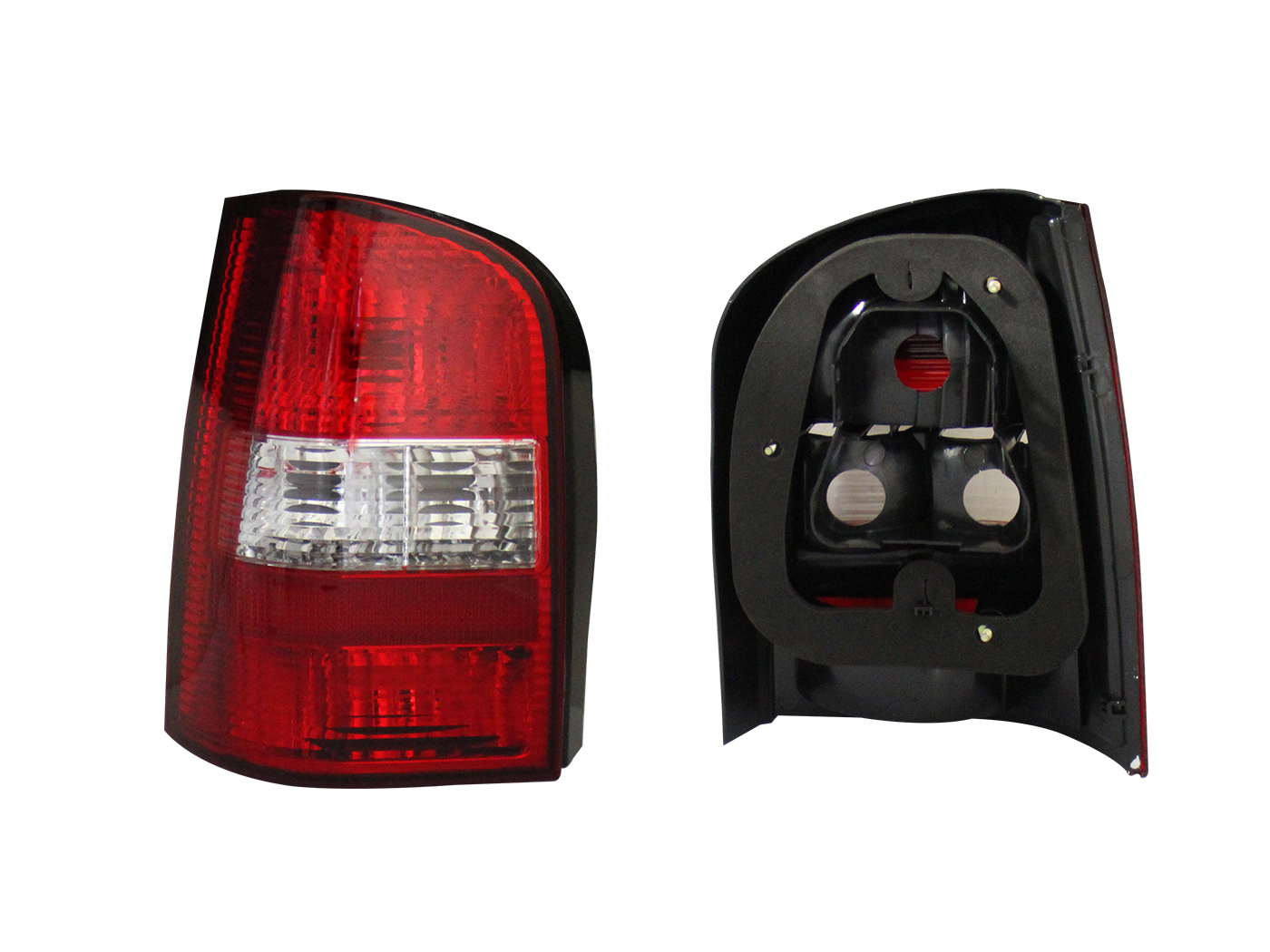 Calavera Izq S/Arnes Clara (Rojo/Blanco) Volkswagen Pointer Vagoneta 2000 2003
