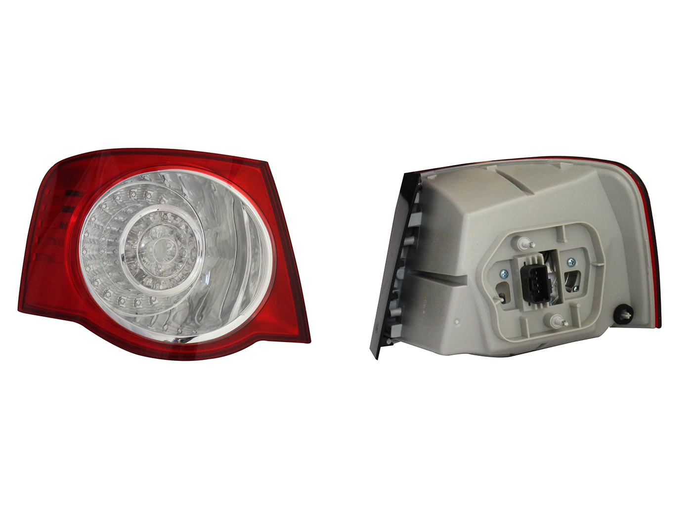 Calavera Izq Ext S/Arnes C/Led (Rojo/Blanco/Blanco) Volkswagen Bora Gli 2006 2010