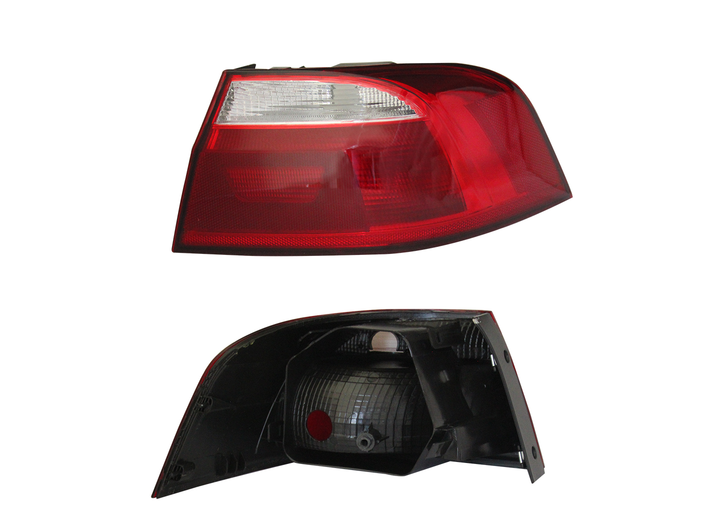 Calavera Der Ext S/Arnes Clara 4Ptas (Blanco/Rojo) Volkswagen Gol Sedan 2013 2019