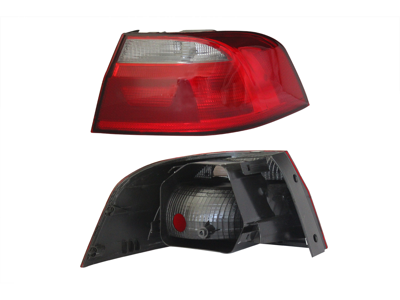 Calavera Der Ext S/Arnes Oscura 4Ptas (Humo/Rojo) Volkswagen Gol Sedan 2013 2019