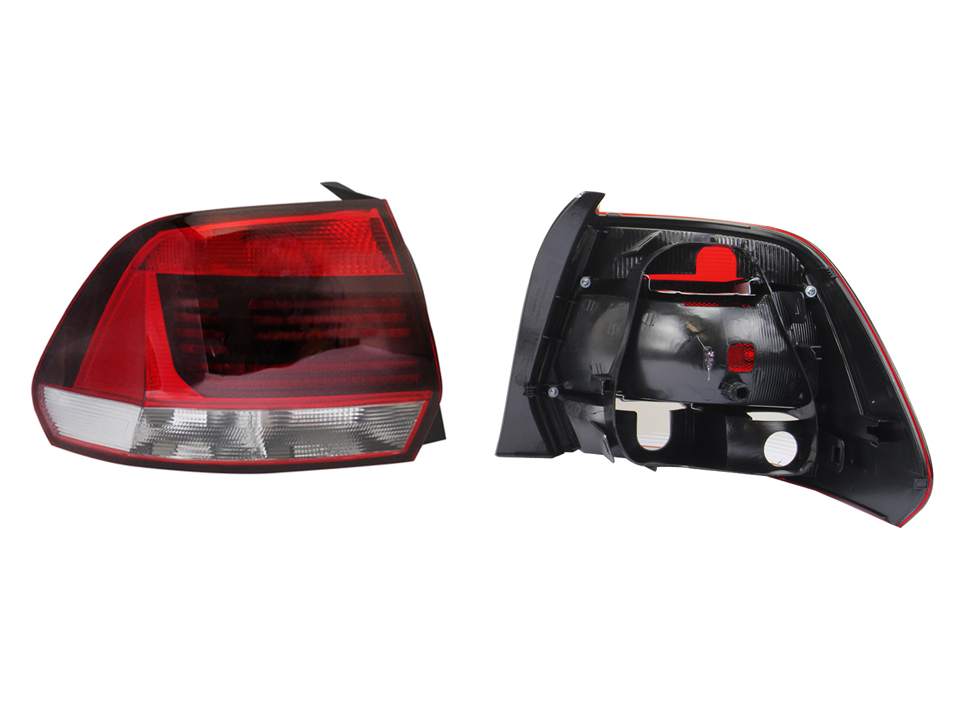 Calavera Izq S/Arnes (Rojo/Blanco) Volkswagen Vento 2016 2022