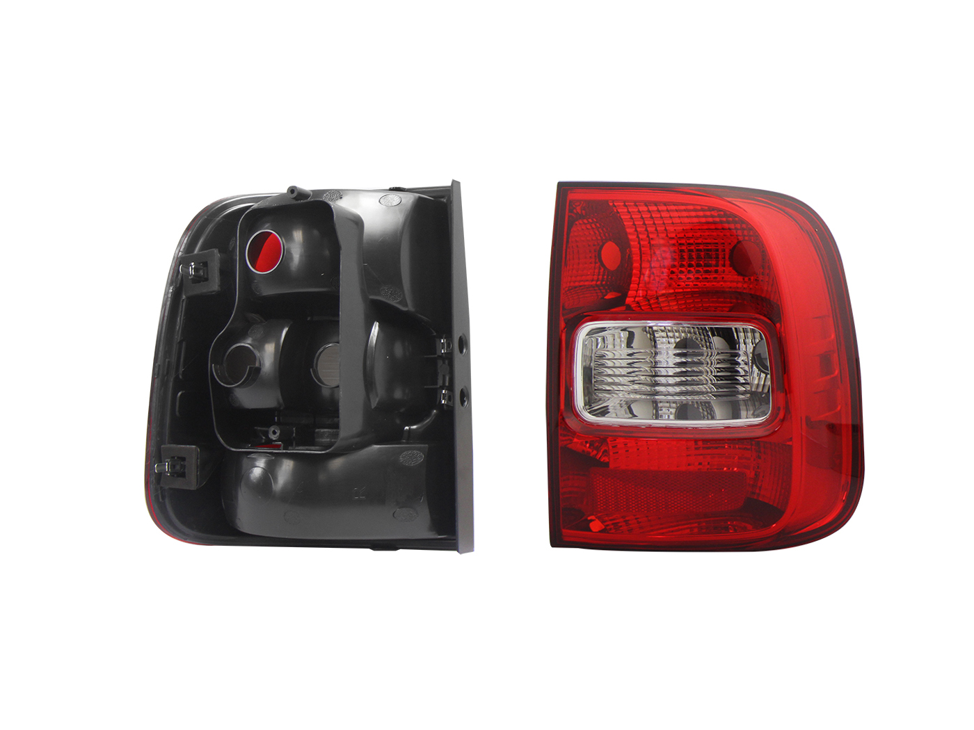 Calavera Der S/Arnes Clara (Rojo/Blanco) Volkswagen Saveiro 2010 2016