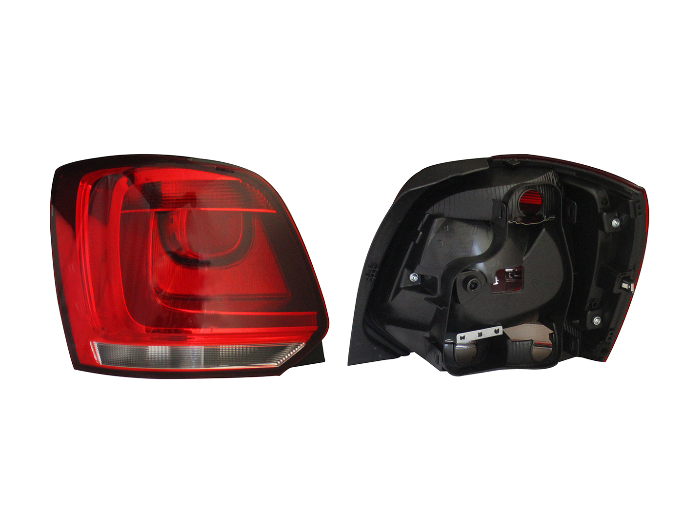 Calavera Izq S/Arnes (Rojo/Blanco) Volkswagen Polo 2013 2014