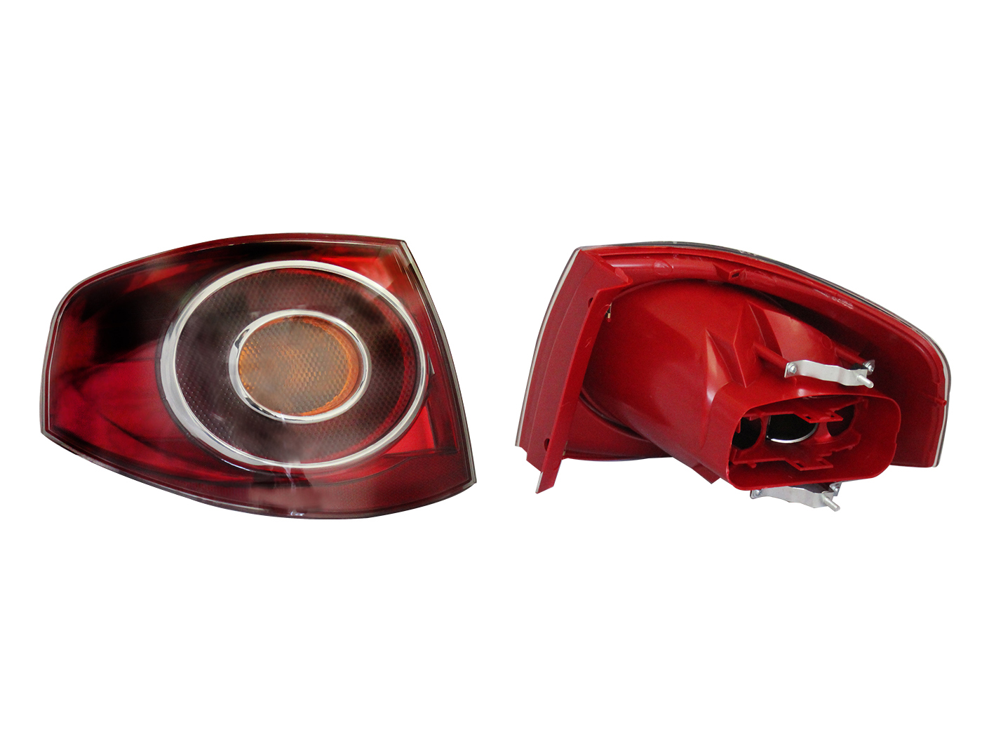 Calavera Izq Ext S/Arnes (Rojo/Rojo Humo/Ambar) Volkswagen Sport Van 2007 2009