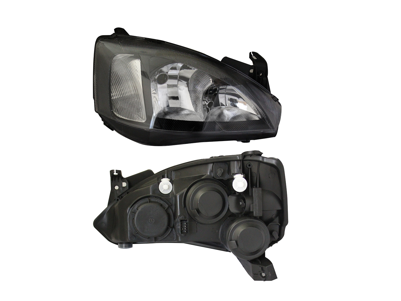 Faro Der F/Negro Cuarto Rayado (Tornado 04-11) Chevrolet Corsa 2003 2008