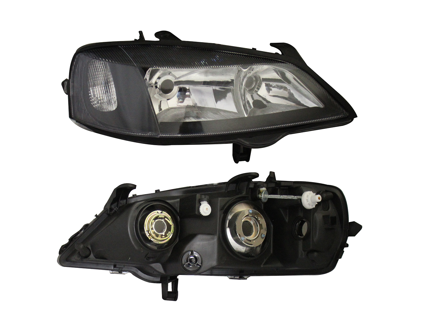 Faro Der Fondo Negro Chevrolet Astra 2000 2003