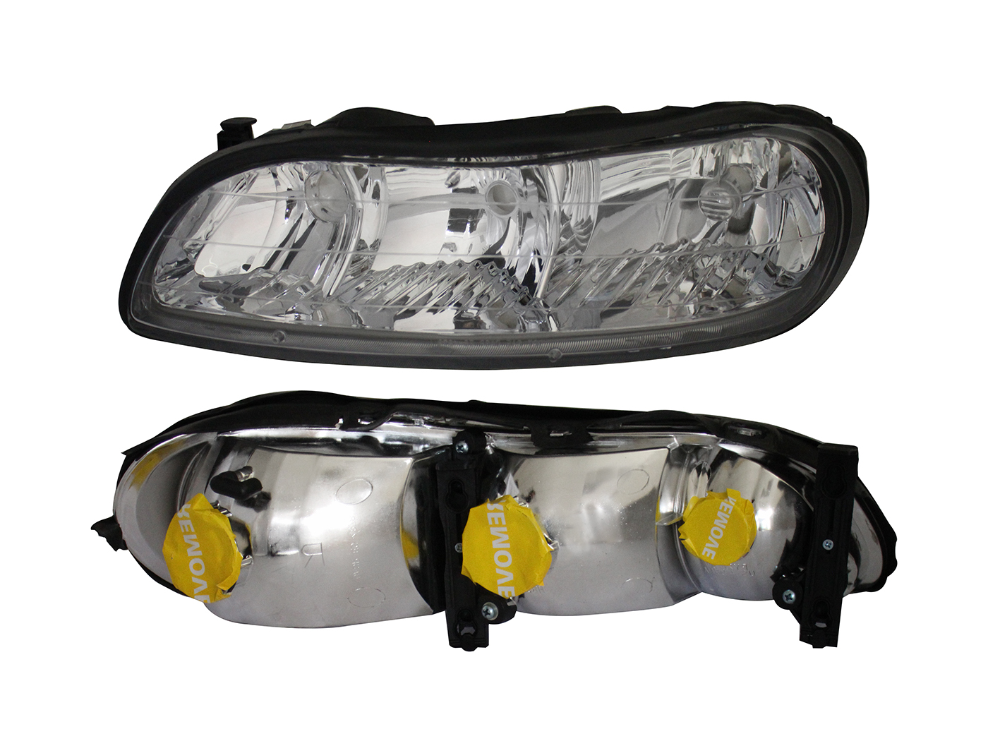 Faro Izq F/Cromado C/Base Chevrolet Malibu 1997 2003