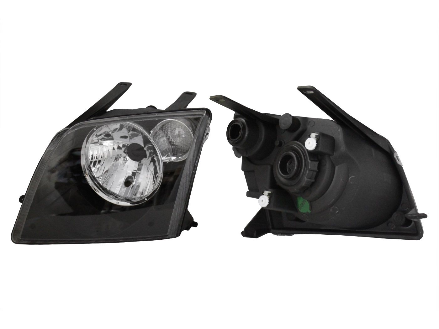 Faro Izq F/Negro C/Cuarto Blanco Ford Ecosport 2006 2007