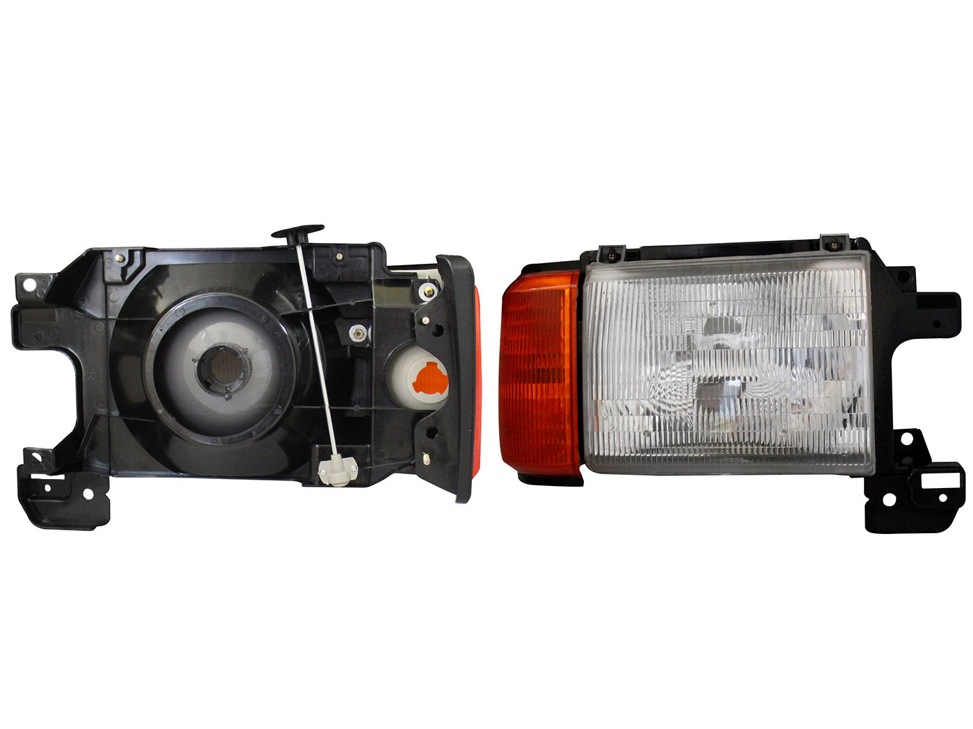 Faro Der C/Cuarto Ambar C/Filo Negro C/Base (F-250) Ford F-150 1987 1991