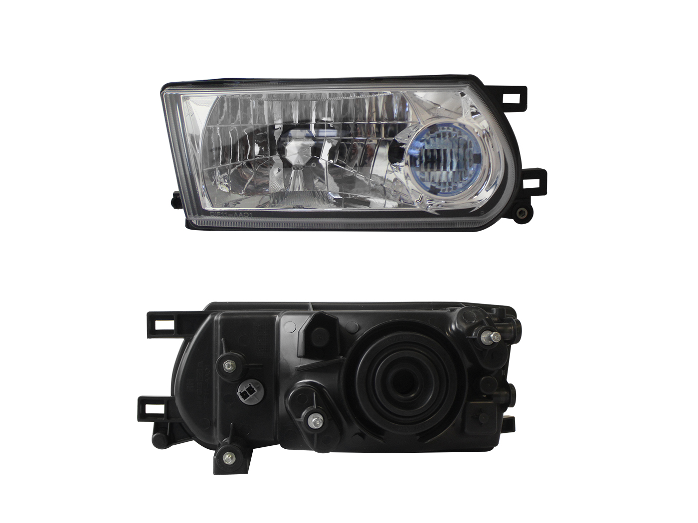 Faro Der F/Cromado C/Ojo Azul Nissan Ts-Iii 2005 2017