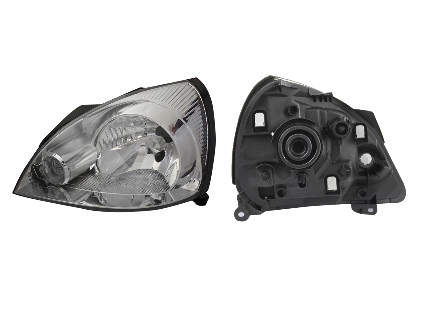 Faro Izq Fondo Cromado Nissan Platina 2002 2010