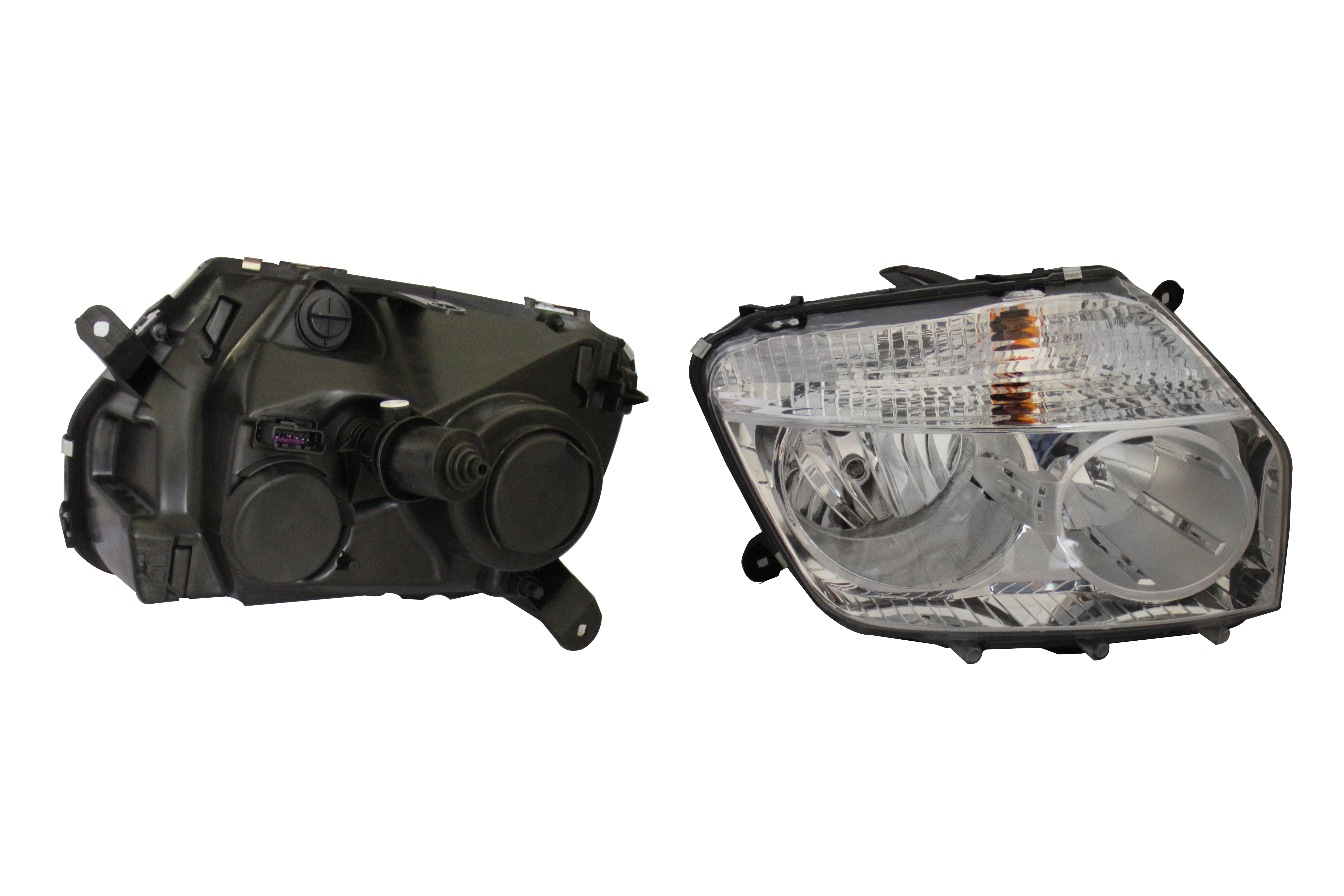 Faro Der Fondo Cromado Renault Duster 2013 2016