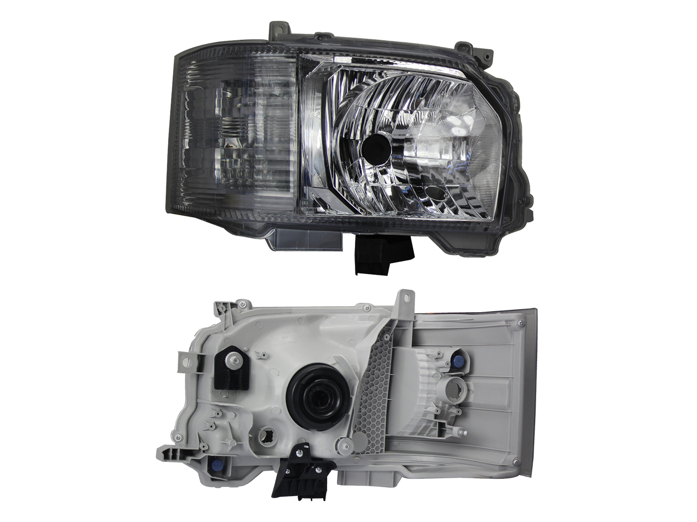 Faro Der Fondo Cromado Toyota Hiace 2014 2019