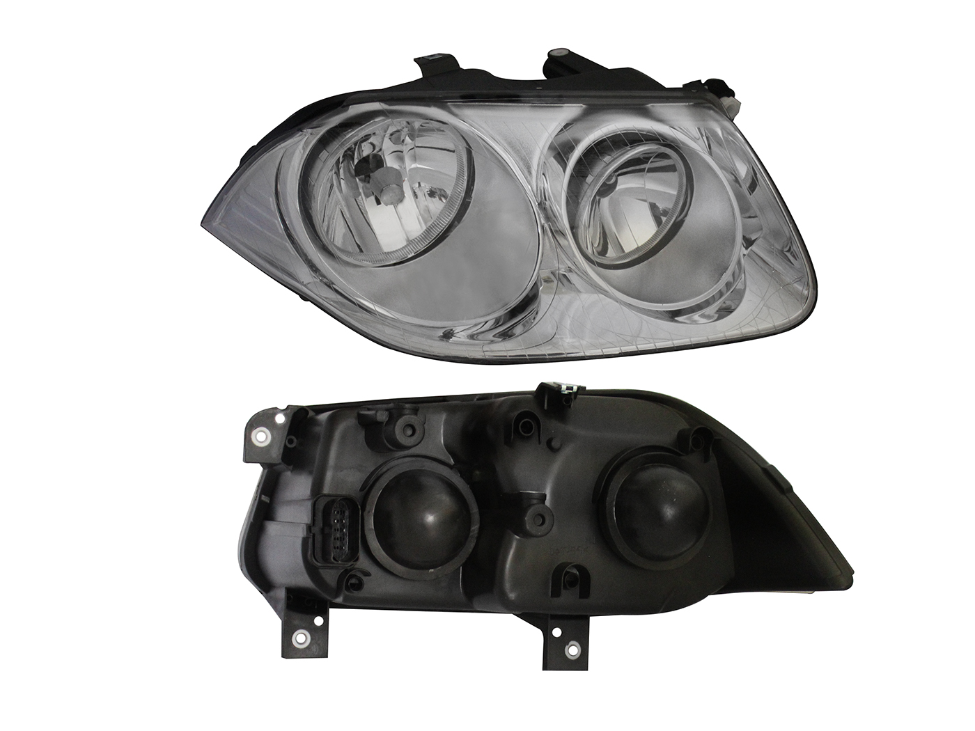 Faro Der Fondo Cromado Volkswagen Jetta Clasico 2008 2015