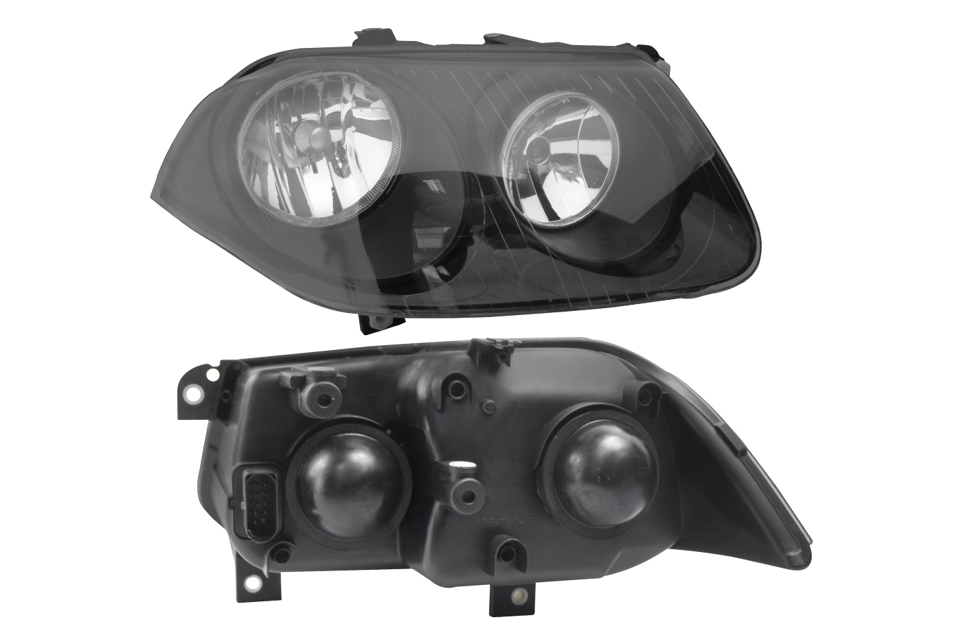 Faro Der Fondo Negro Volkswagen Jetta Clasico 2008 2015