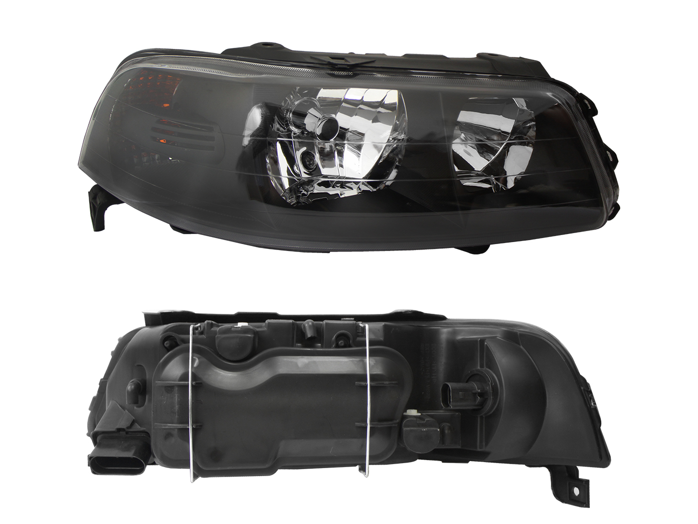 Faro Der F/Negro Doble As (2 Focos) Volkswagen Pointer Gti 2000 2005