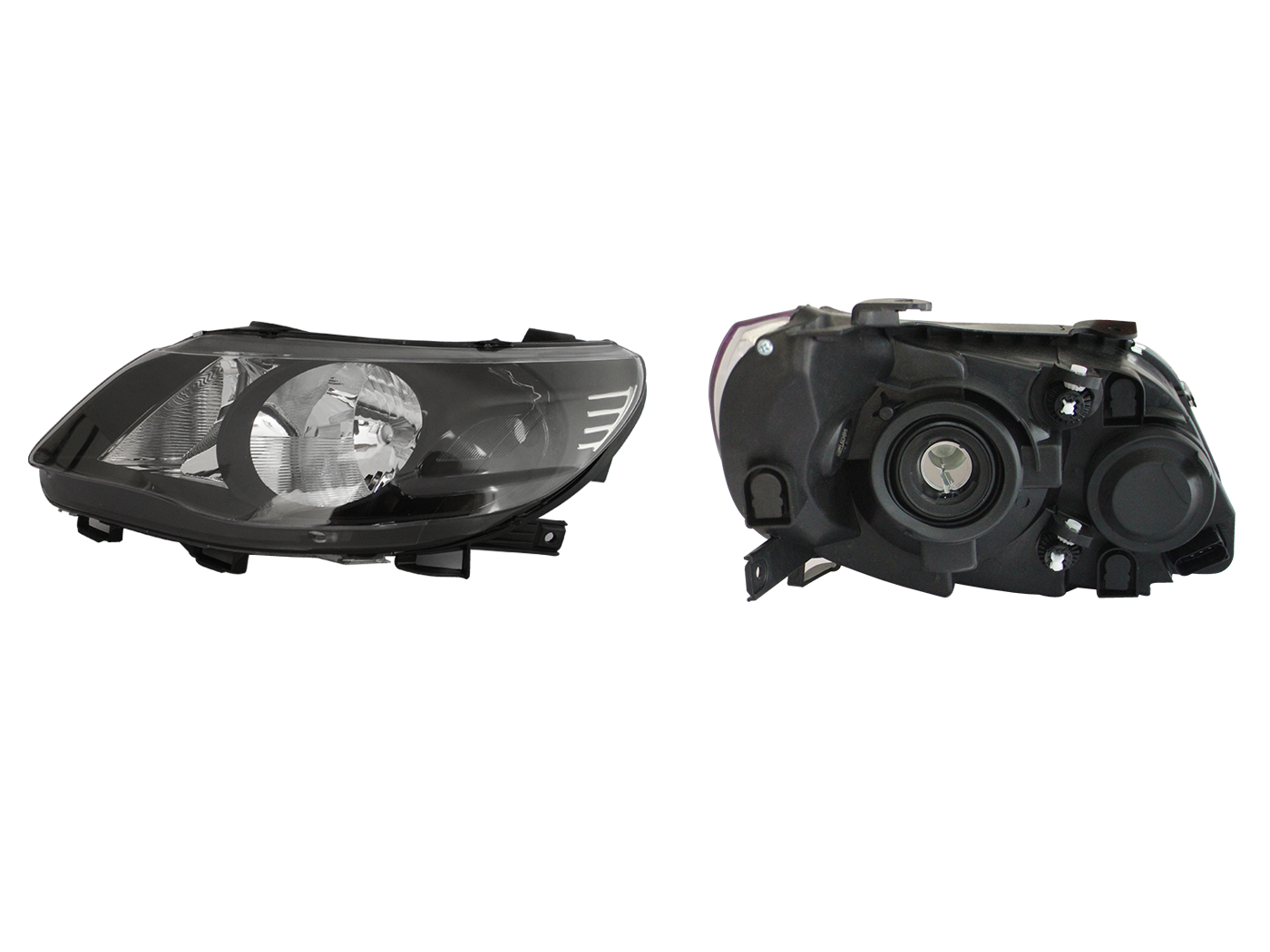 Faro Izq F/Negro Doble As (Saveiro 10-13) (Sedan/H-Back) Volkswagen Gol 2008 2012