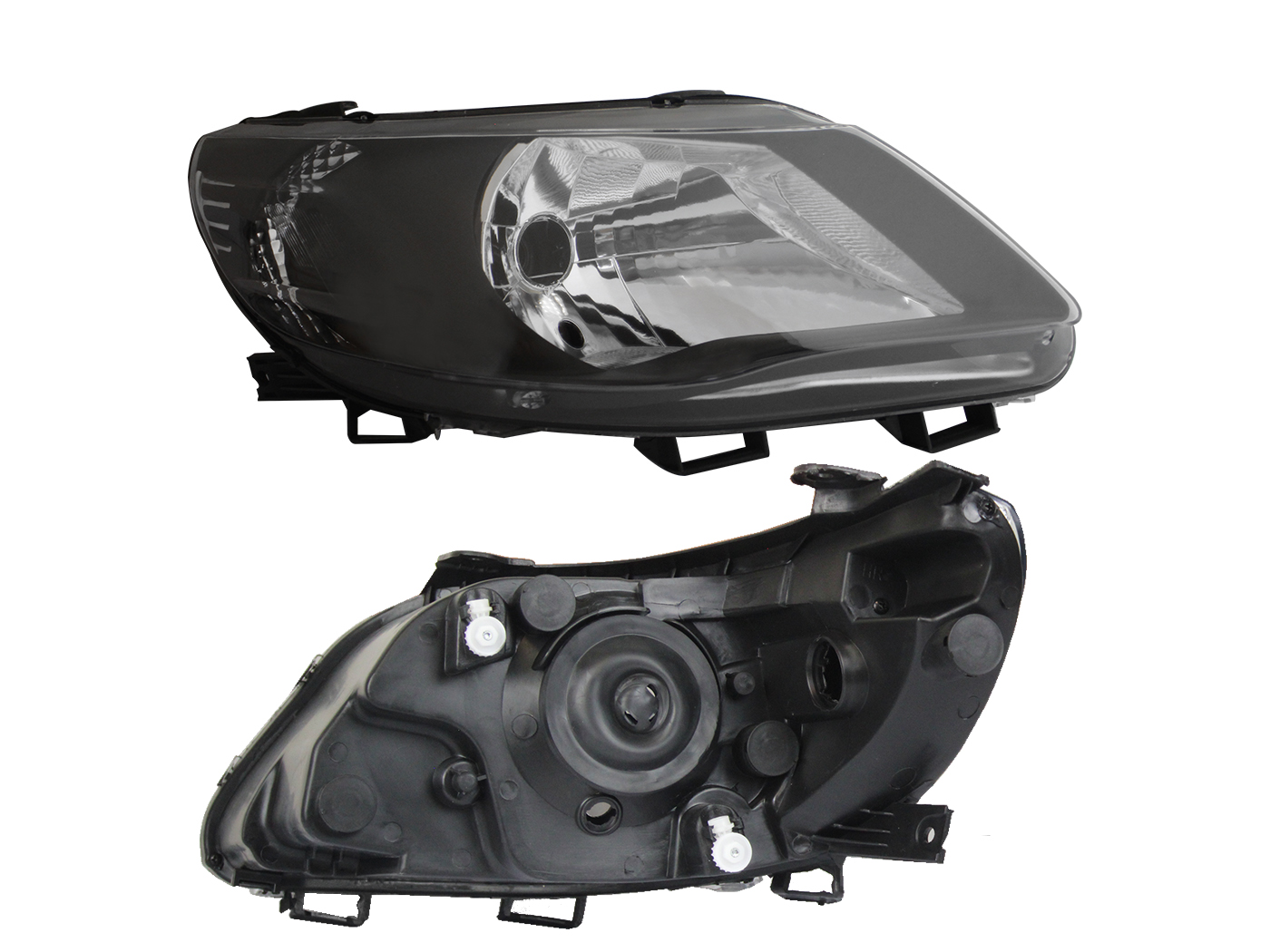 Faro Der F/Negro Un As (Saveiro 10-13) (Sedan/H-Back) Volkswagen Gol 2008 2012