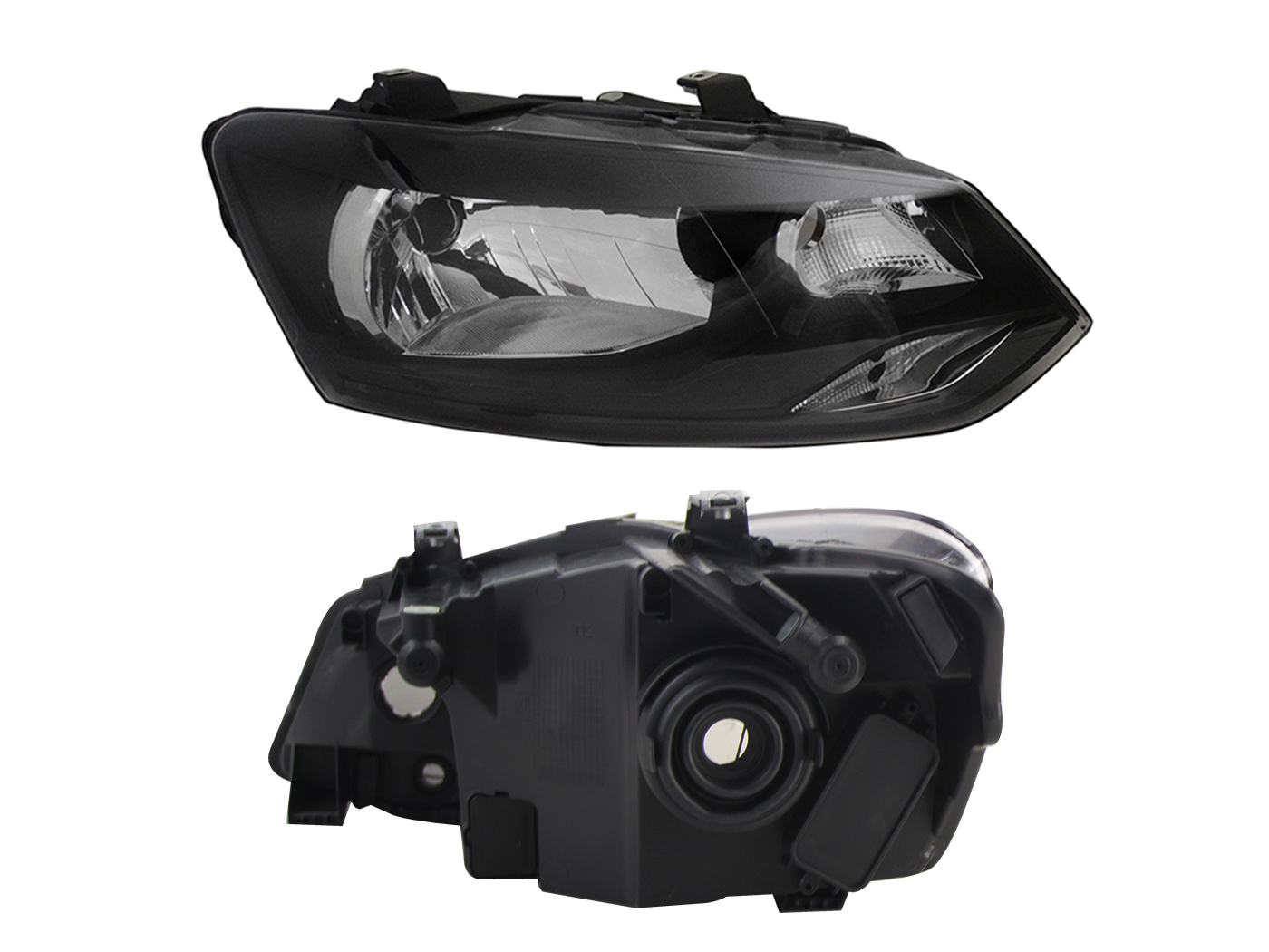 Faro Der F/Negro S/Motor (Polo 15-16) Volkswagen Vento 2014 2015