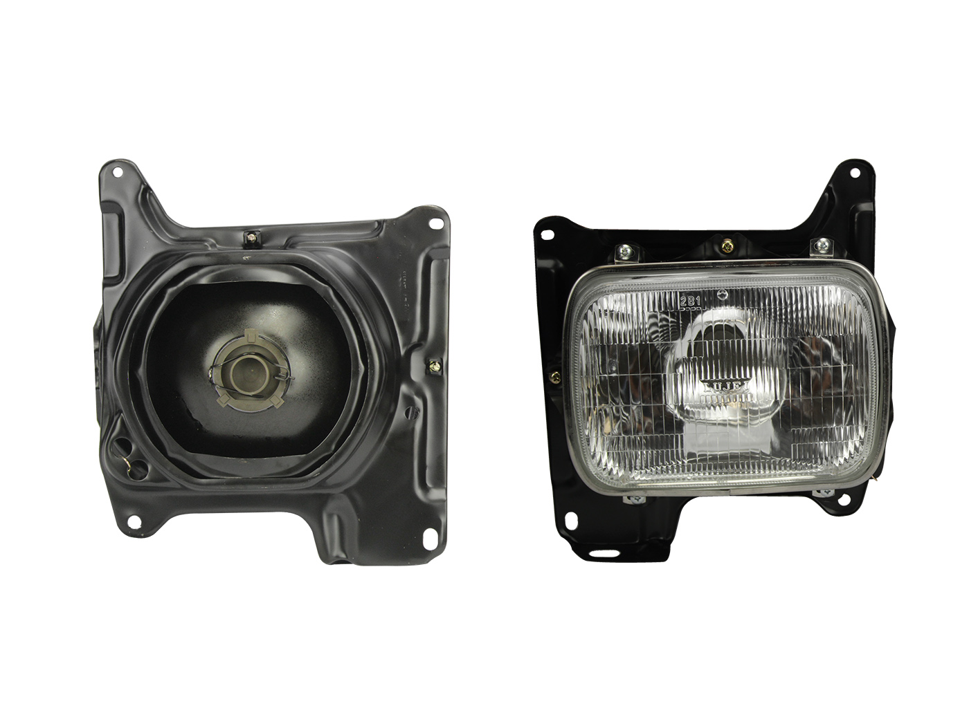 Faro Der Rayado Vidrio C/Carcaza Foco Intercambiable Nissan D-21 1994 2007