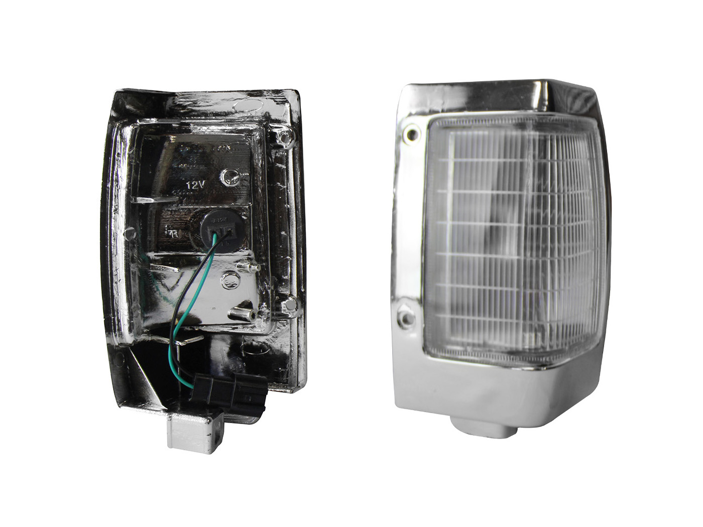 Cuarto Esq Der Cromo Claro C/Arnes (Emp/2Pzs) Nissan D-21 1994 2007