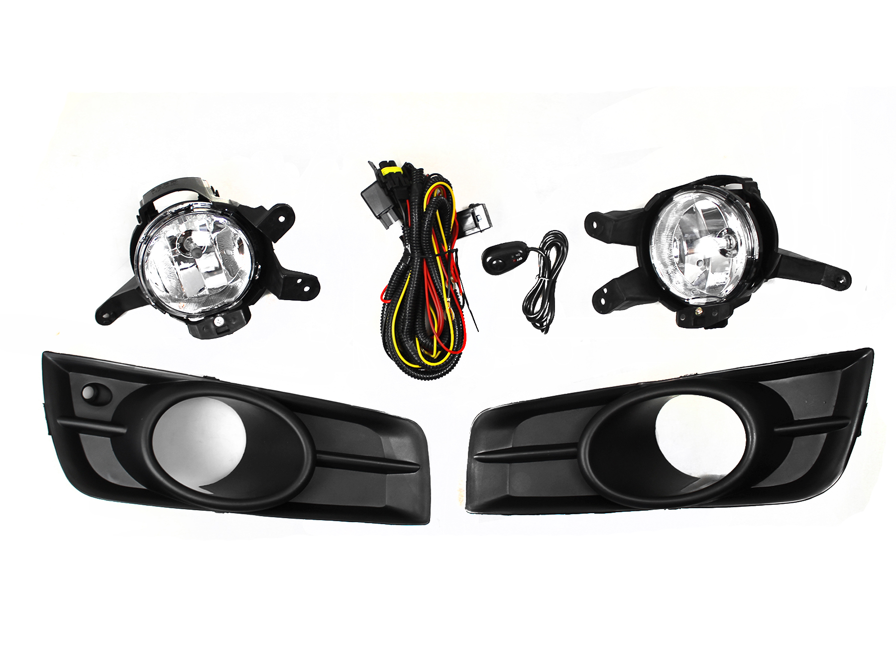 Kit Faro Aux C/Cables C/Rejillas Negras C/Focos Chevrolet Cruze 2010 2012