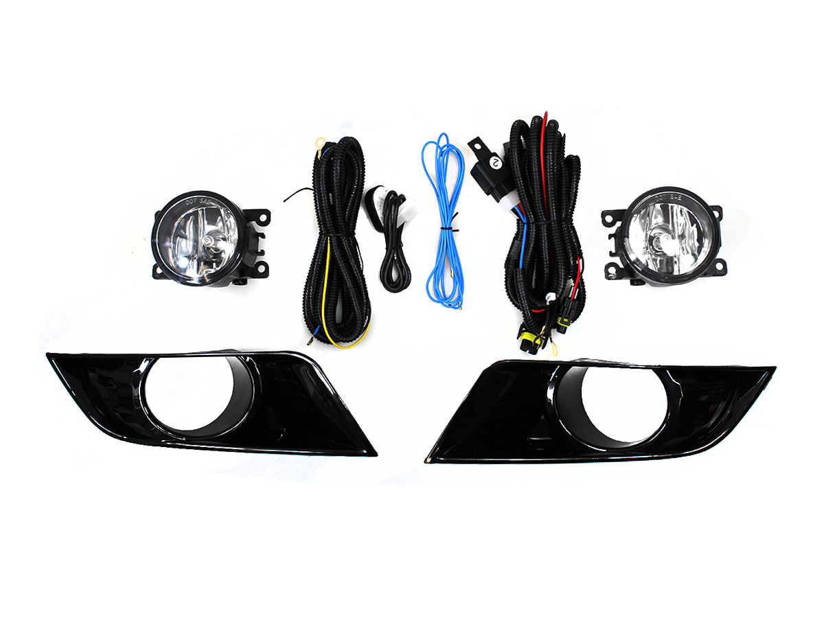 Kit Faro Aux C/Cables C/Rejillas Negras C/Focos (Sencillo) Ford Ranger 2017 2019