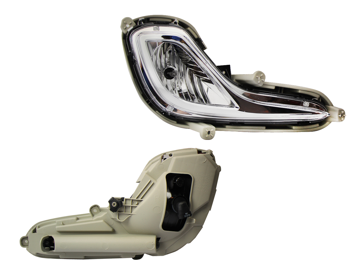 Faro Aux Der C/Base S/Foco Chrysler / Dodge Attitude 2012 2014