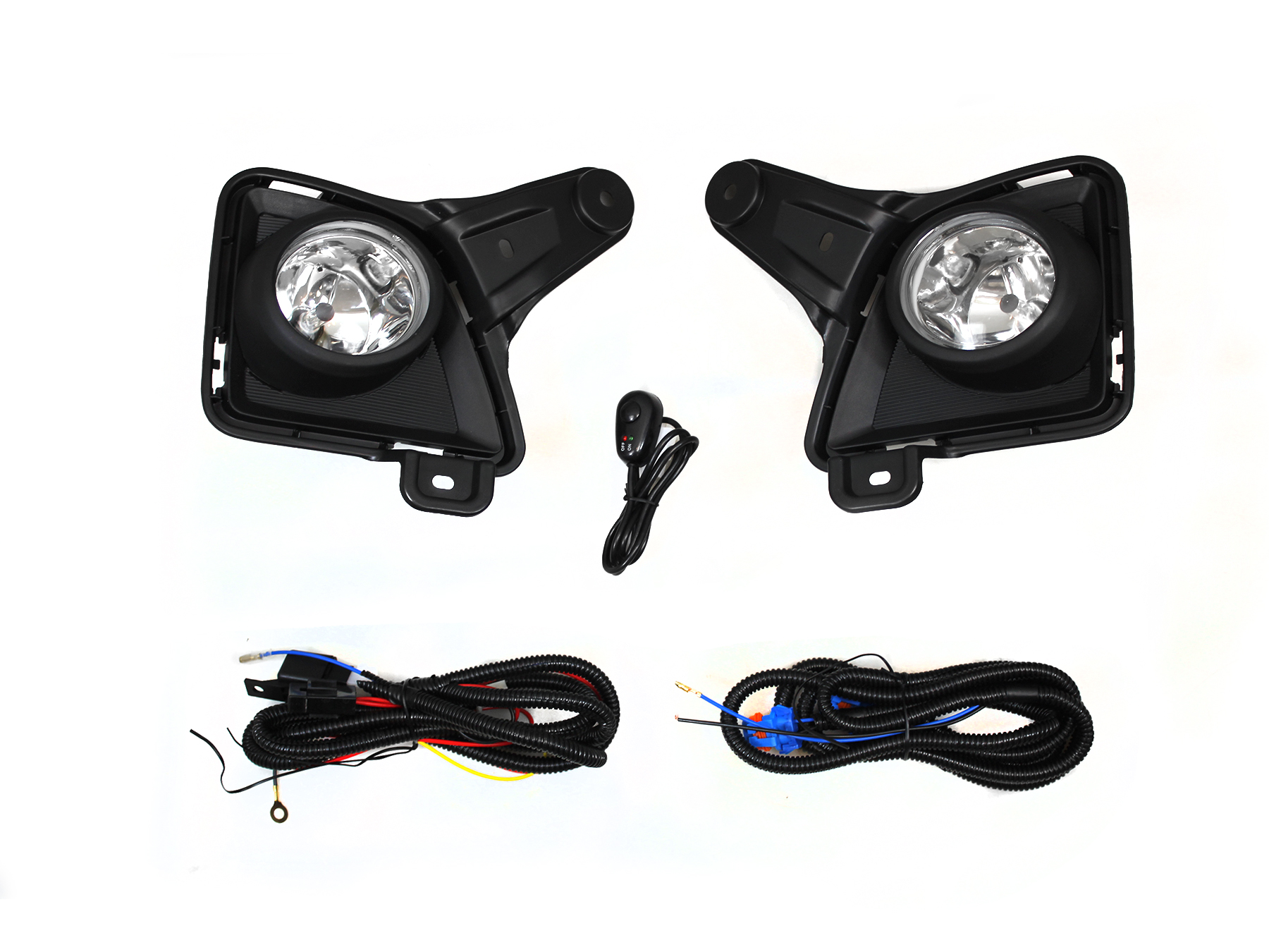 Kit Faro Aux C/Cables C/Rejillas Negras C/Focos Toyota Hiace 2011 2013