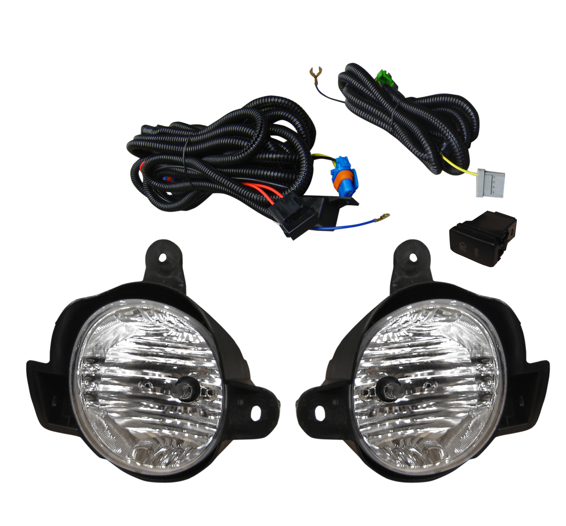Kit Faro Aux C/Cables C/Bases C/Focos Toyota Hilux 2012 2015
