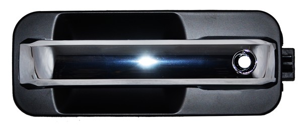 Manija Ext Ford Pu 2015 2016 2017 2018 2019 2020 Lobo Crom/ Negra C/Hoyo P/Llave Delantera Plastico Izq