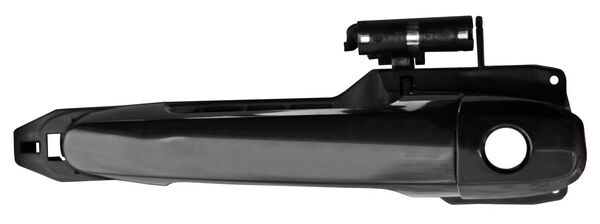 Manija Ext Yaris 2006-2010 Delantera Negra Lisa C/Base C/Hoyo P/Llave Plastico Izq