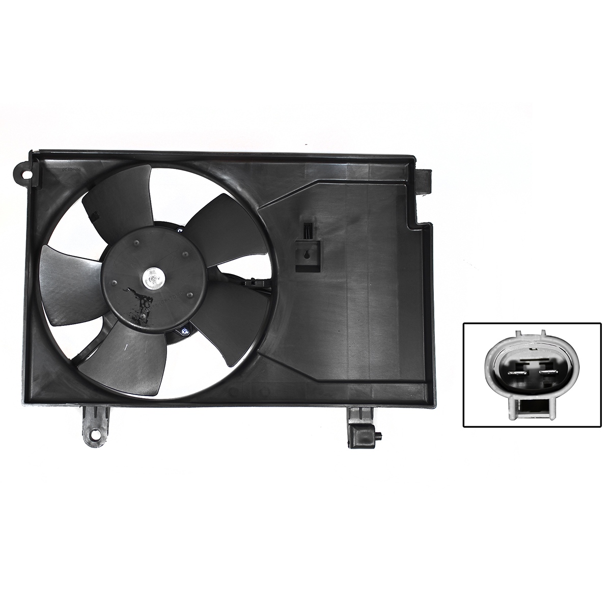 Motoventilador Completo P/Aire Acondicionado C/Tolva S/Res 2Pin (Pt G3 06-09) Chevrolet Aveo 1.6L 2007 2009