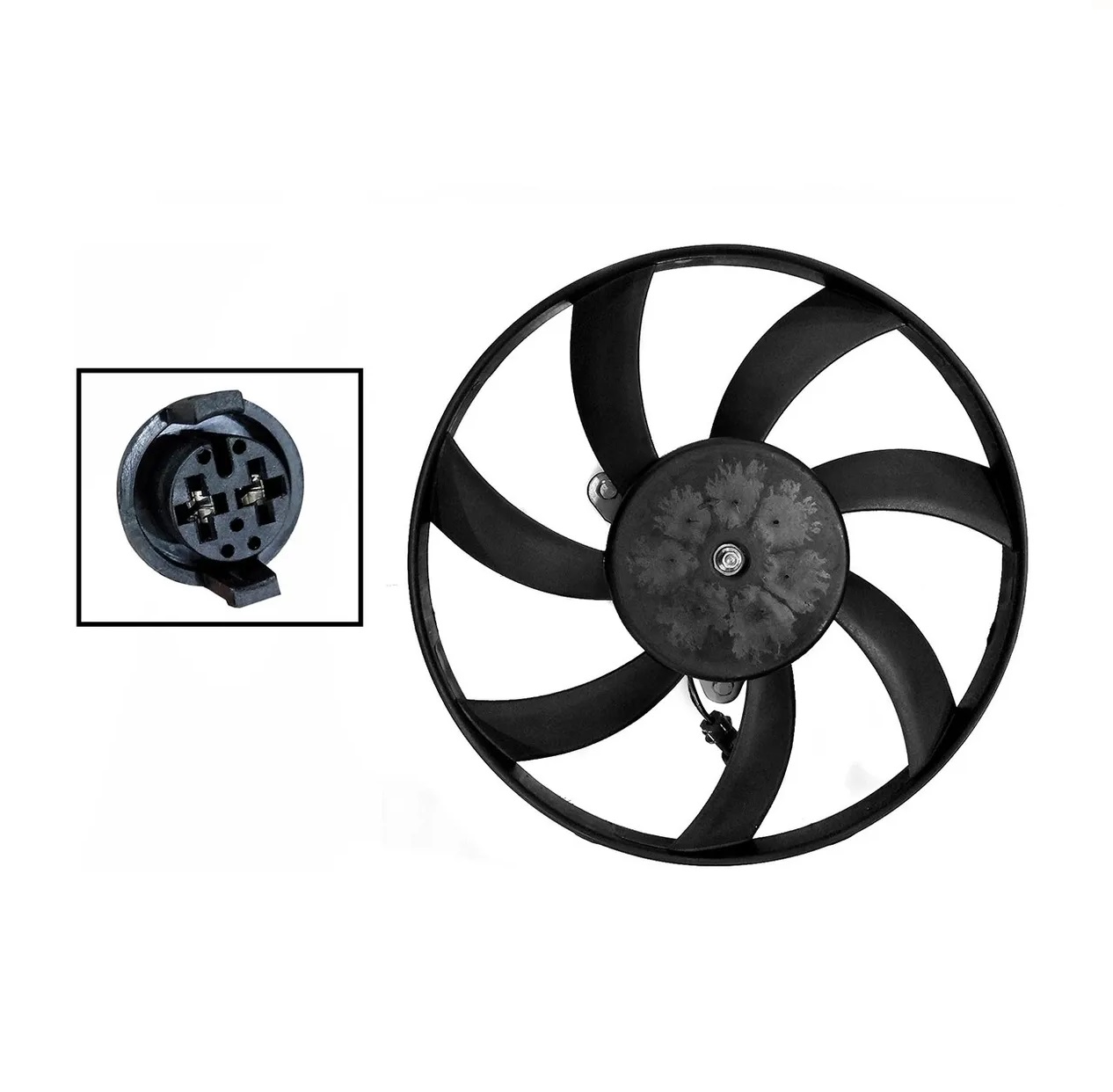 Motoventilador P/Aire Acond S/Tolva Embra 2Pin (Cordoba-Ibiza 00-02) Motor/Aspa Volkswagen Derby 1.8L 1999 2009