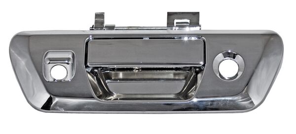 Manija Tapa Caja Nissan Pu Np300/ Frontier 2016-2020 Crom C/Hoyo P/Camara