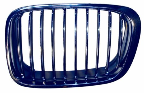Parrilla Bmw Serie 3 1999-2000-2001-2002 Cromada Der