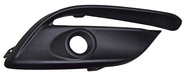 Parrilla Mazda 3 2017-2018 P/Faro Niebla Mold Negra Der