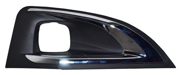 Parrilla Peugeot 3008 2018 2019 2020 2021 P/Faro Niebla Der