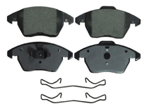 Balatas (8760) Delanteras Vw Jetta 2010 2011 2012 2013 2014 2015 2016 2017