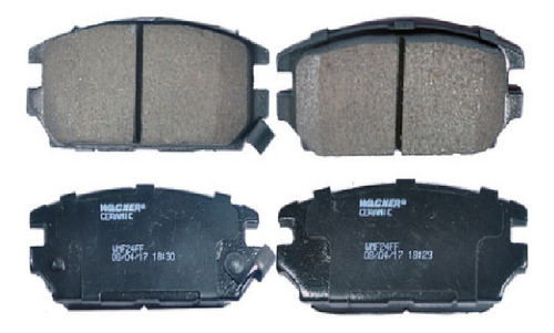 Balatas (7414) Traseras Eclipse 95/12